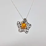 Spotted Starfish Pendant