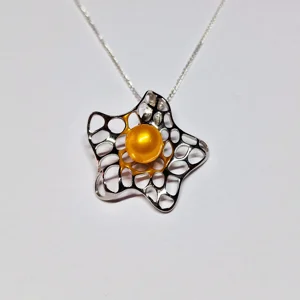 Spotted Starfish Pendant