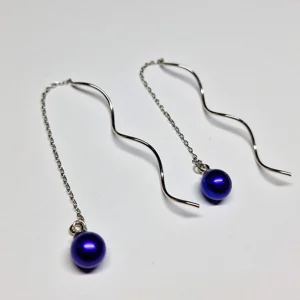 Thread Through Twirl Earrings