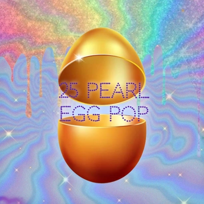 25 Pearl Egg Pop