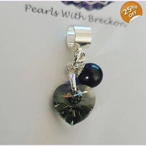 Black Diamond Crystal Heart ..
