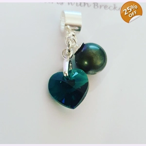 May Birthstone Charm