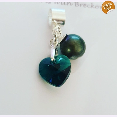 May Birthstone Charm