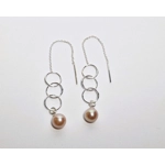 Hoops Thread Through Earrings