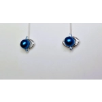 Blue Eye Earrings