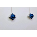 Blue Eye Earrings