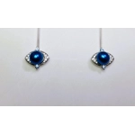 Blue Eye Earrings