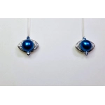 Blue Eye Earrings