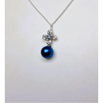 Blue Clover Pendant