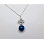 Blue Clover Pendant
