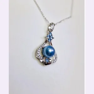 Blue Glow Pendant