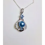 Blue Glow Pendant