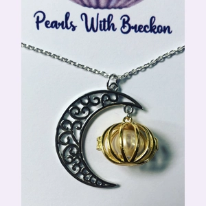 Moon's Gift Cage Pendant