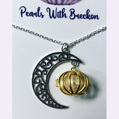 Moon's Gift Cage Pendant