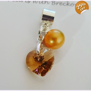 November Birthstone Charm