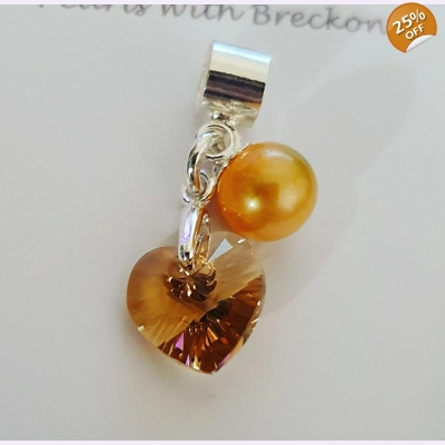 November Birthstone Charm