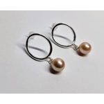 Oval Wave Earrings