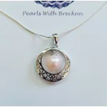Pearl Love Circle Pendant