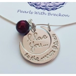 Whispered Words Pendant