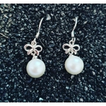 Bow Drop Earrings