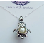 Hungry Penguin Cage Pendant