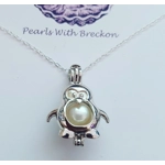 Hungry Penguin Cage Pendant