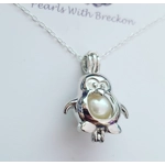 Hungry Penguin Cage Pendant
