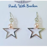 Star Hoop Earrings