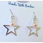 Star Hoop Earrings