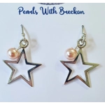 Star Hoop Earrings