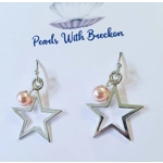 Star Hoop Earrings
