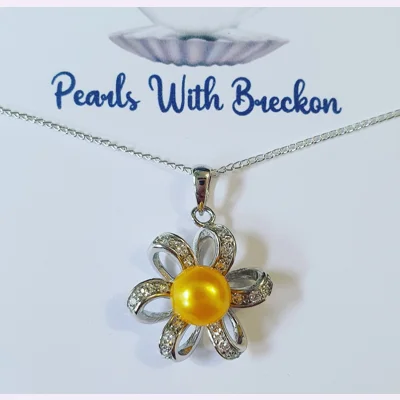 Bubble Flower Pendant