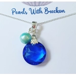 Sapphire - Sun Pendant 14mm