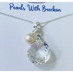 Clear Crystal - Sun Pendant 14mm