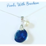 Montana Blue - Sun Pendant 14mm