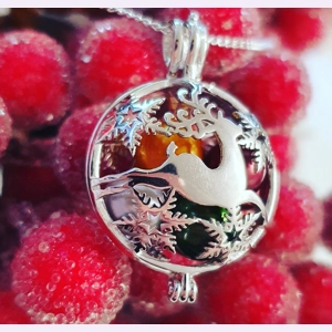 Reindeer Cage Pendant