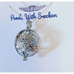 Icy Snowflake Cage Pendant