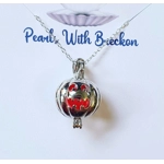 Pumpkin Smiles Cage Pendant