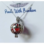 Pumpkin Smiles Cage Pendant