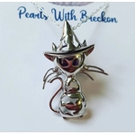 Witches Cat Cage Pendant