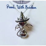 Witches Cat Cage Pendant