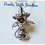 Witches Cat Cage Pendant