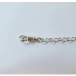 Clear Edelweiss Crystal Keyring