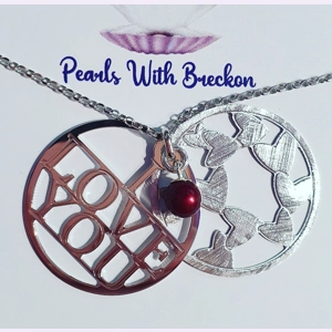 I Love You Slide Pendant