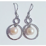 Simple Snowman Earrings