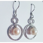 Simple Snowman Earrings