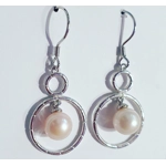 Simple Snowman Earrings