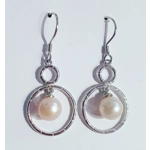 Simple Snowman Earrings