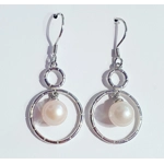 Simple Snowman Earrings