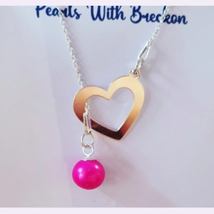 Threaded Heart Pendant